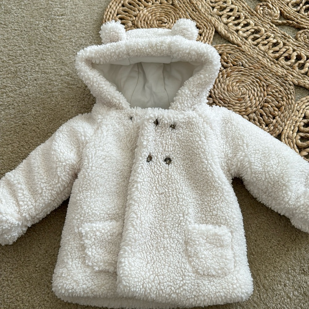 Sherpa teddy coat
